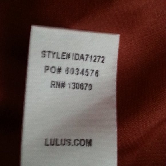 LULUS Flutter Sleeve Chiffon Gown Style IDA71272 - Picture 4 of 5